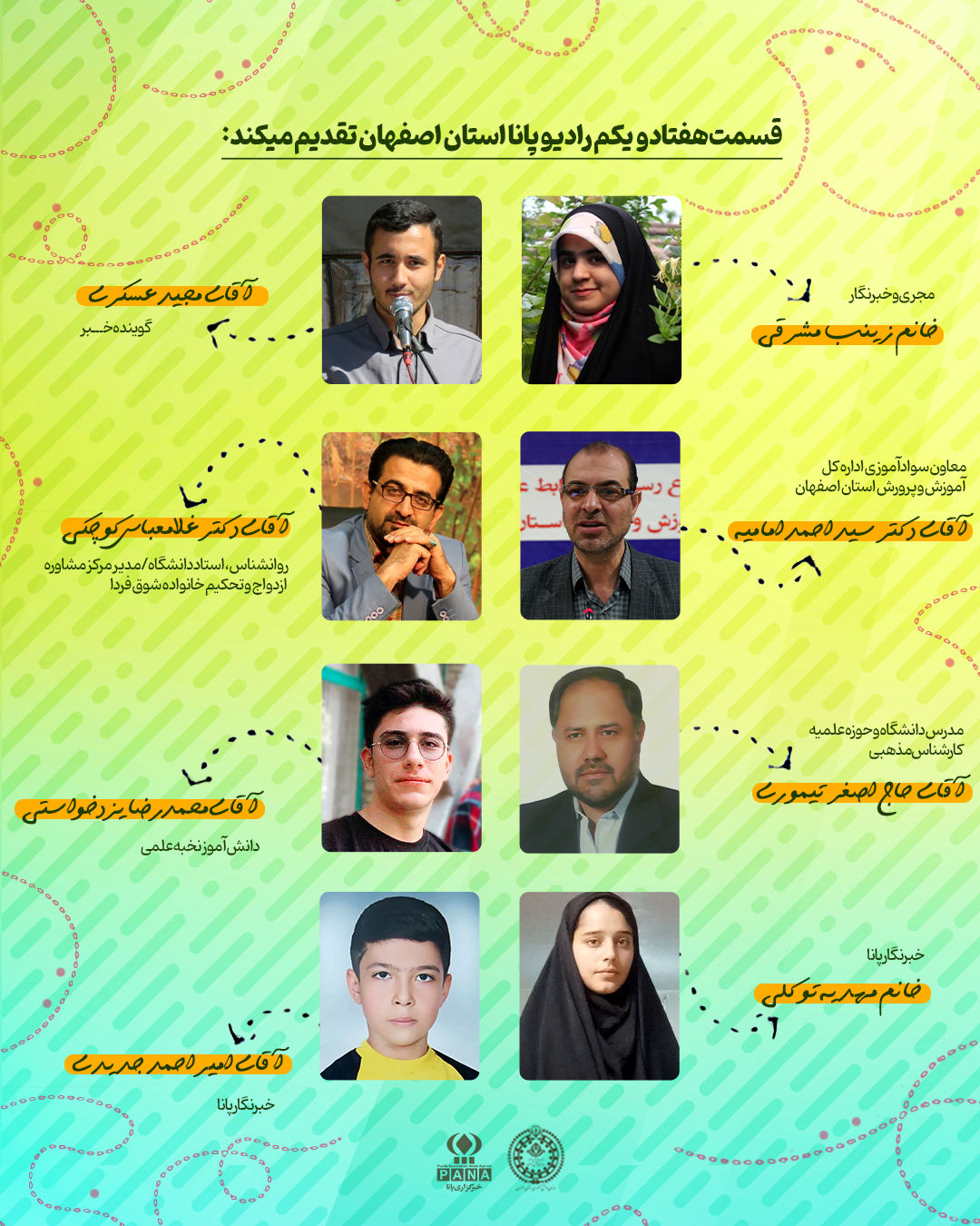 قسمت هفتاد و یکم رادیو‌ پانا استان اصفهان