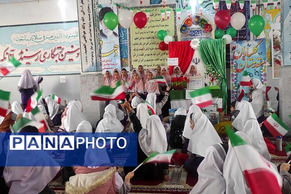 برگزاری جشن‌های باشکوه پیروزی انقلاب اسلامی در مدارس رباط‌کریم