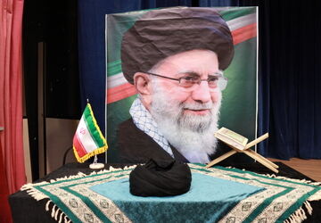 آیین بزرگداشت رهبر شهید انقلاب اسلامی در آموزش و پرورش منطقه ۱۴ برگزار شد
