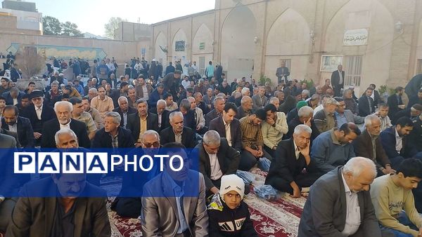 برگزاری نماز عید سعید فطر در خلیل آباد