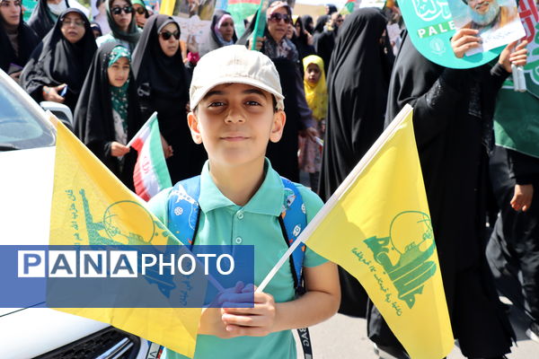 راهپیمایی روز قدس در بوشهر