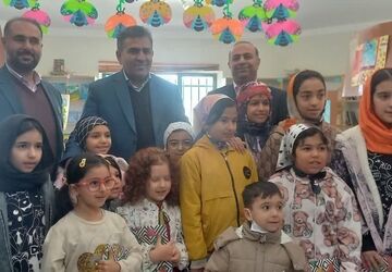 افتتاح نمایشگاه آثار هنری و فرهنگی کانون پرورش فکری در کیاسر 