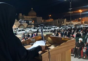 شب شکوه و حماسه در شهرستان زارچ