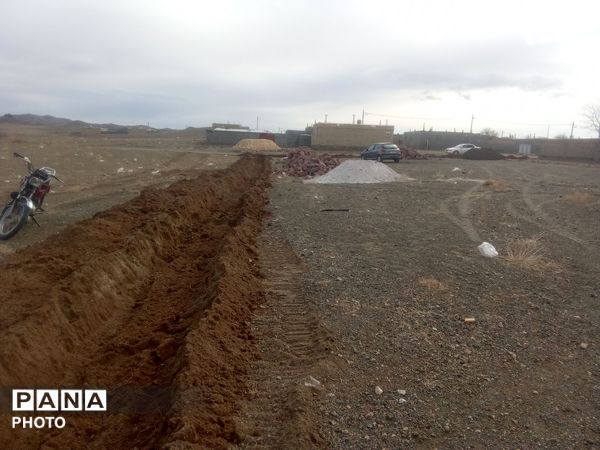 توسعه زیرساخت‌های آموزشی در روستای درخت سنجد