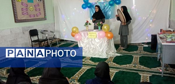 جشن ولادت امام زمان(عج) دردبیرستان حاج مهدی روحانی خلیل آباد