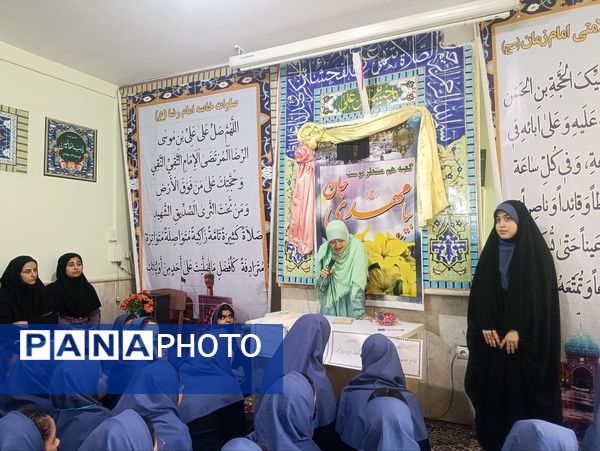 جشن نیمه‌شعبان در دبیرستان دکتر جواد حداد۲ ناحیه پنج مشهد