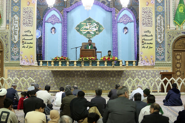 مراسم جشن سالروز میلاد امام جواد (ع) در حرم حضرت معصومه(س)