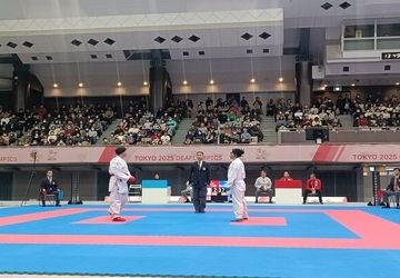 بیتا جواهری نایب‌قهرمان کاراته المپیک ناشنوایان شد