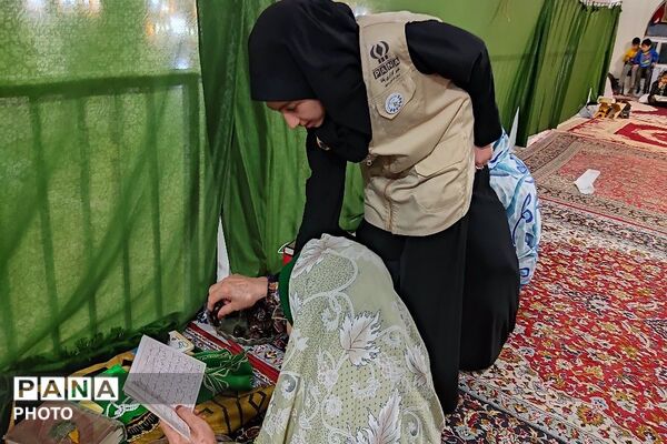 مراسم احیاء و عزاداری شب دوم قدر در مسجد جامع شهر بار نیشابور 