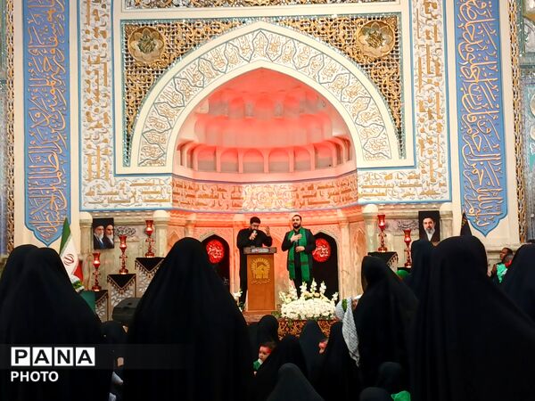 در حریم کوچکترین سرباز کربلا