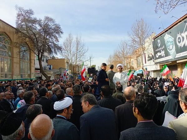  راهپیمایی بیست و دو بهمن در کاشمر