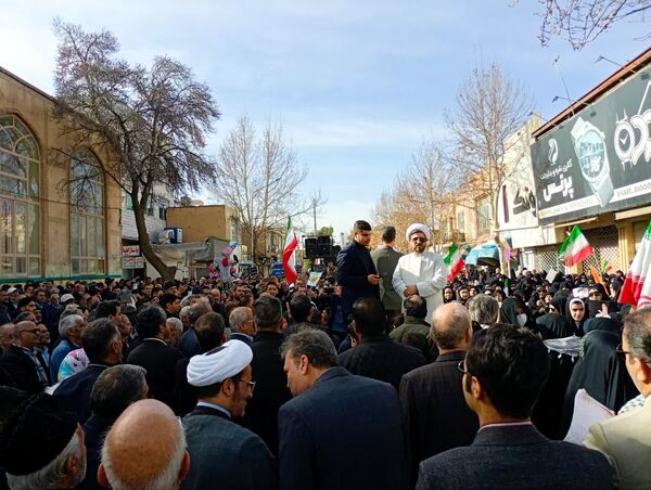  راهپیمایی بیست و دو بهمن در کاشمر