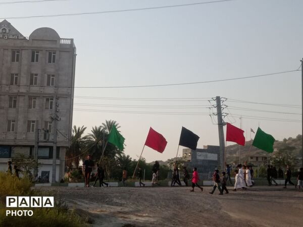 روایت حرکت کاروان عشق و وفاداری در میناب