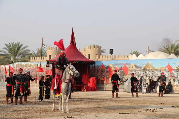 بازآفرینی نوجوان کربلا زیر آسمان لامرد