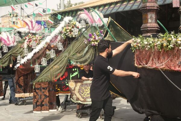 شور عزاداری عاشورای حسینی در قم