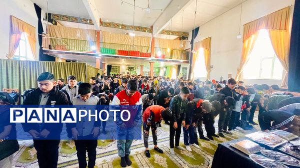 مراسم شهادت حضرت زهرا (س) در مدرسه معلم آشخانه 