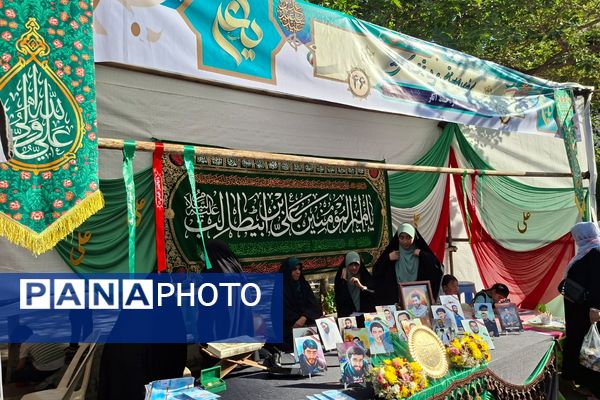 حضور پرشور مردم شهریار در راهپیمایی کیلومتری غدیر 