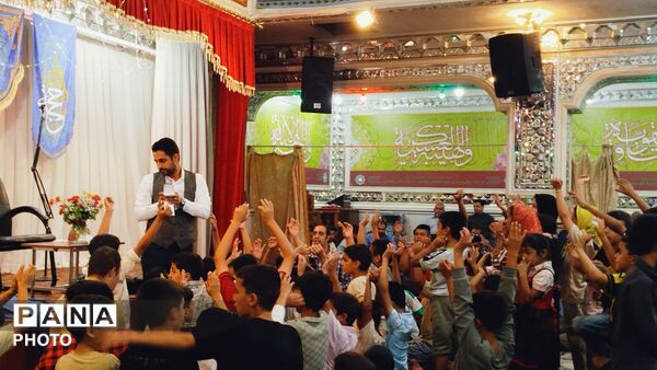 مراسم جشن آغاز امامت حضرت ولی عصر در نیشابور 