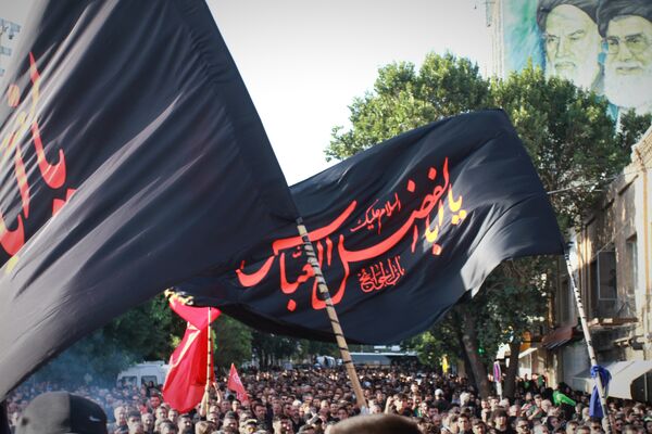 دسته عزاداری حسینیه اعظم زنجان در یوم العباس