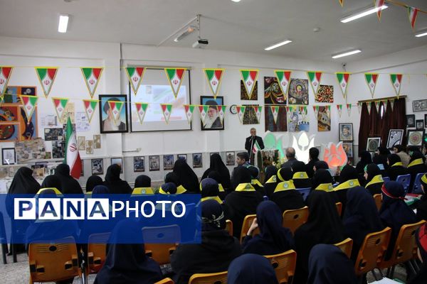 همایش «یاوران انقلاب» پیشتازان هنرستان شهریار تبریز