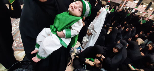 همایش شیرخوارگان حسینی در حرم حضرت معصومه(س)