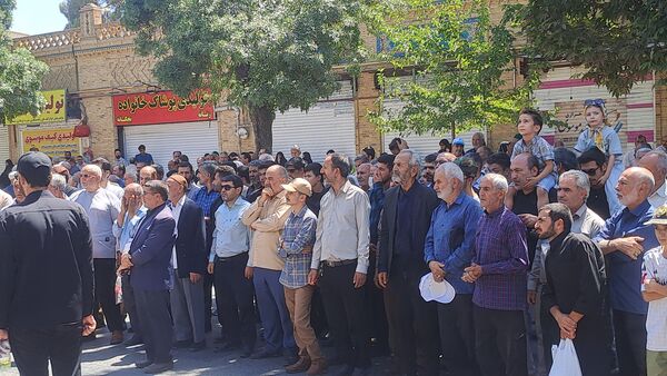 دومین راهپیمایی جمعه خشم در نیشابور 