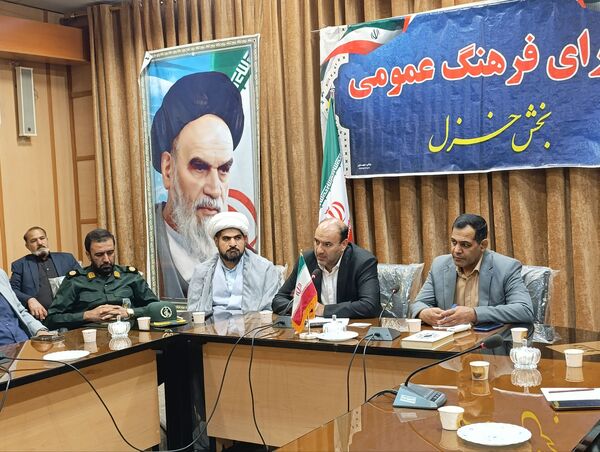 بررسی وضعیت اوقات فراغت و امکانات ورزشی در جلسه شورای فرهنگ عمومی بخش خزل با حضور نماینده نثاری