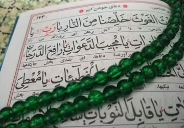 برگزاری مراسم شب احیا در بنادکوک دیزه