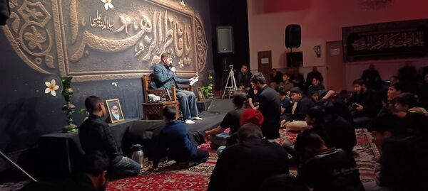 مراسم سینه زنی و دهه دوم فاطمیه در حسینیه شیرزاد نیشابور 
