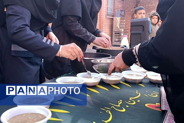 مراسم سوگواری شهادت حضرت فاطمه(س) در مدارس ناحیه 2 بهارستان