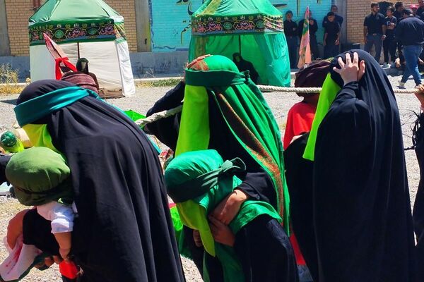 مراسم جاماندگان اربعین در مشهد مقدس