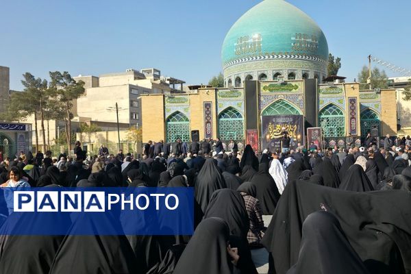 برگزاری آیین سوگواری شهادت حضرت زهرا(س) در رباط‌کریم