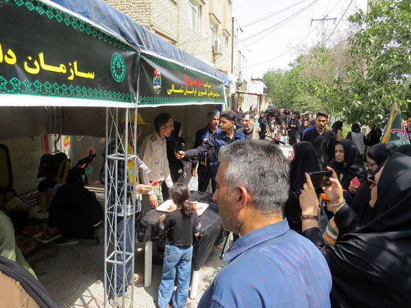 مراسم اربعین حسینی در بجنورد 