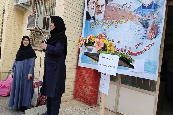 بازگشایی مدارس در دبیرستان دخترانه شهید مجید دهنوی نیشابور