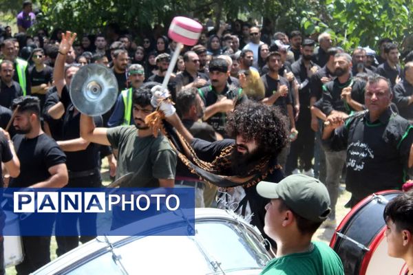 عزاداری عاشورای حسینی در بخش کلباد گلوگاه 