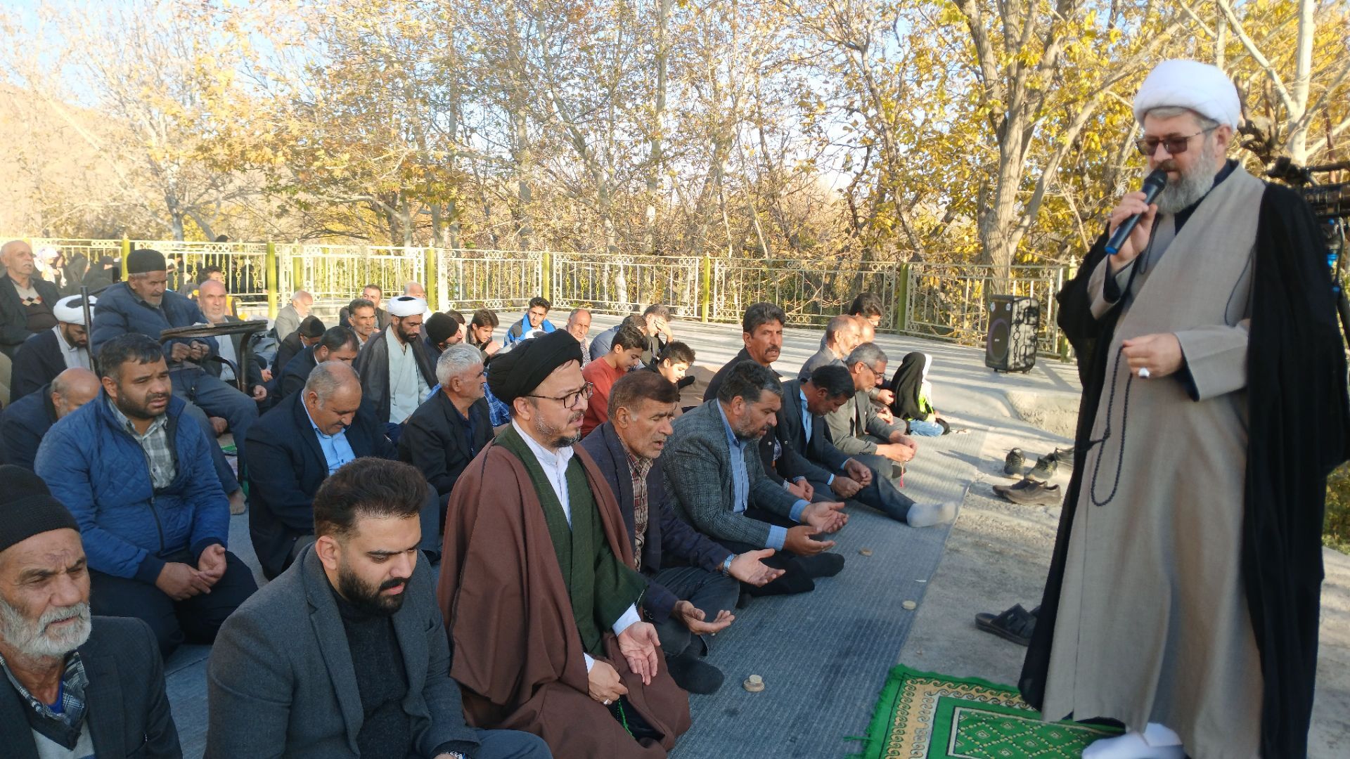 نماز باران در شهرستان بن 