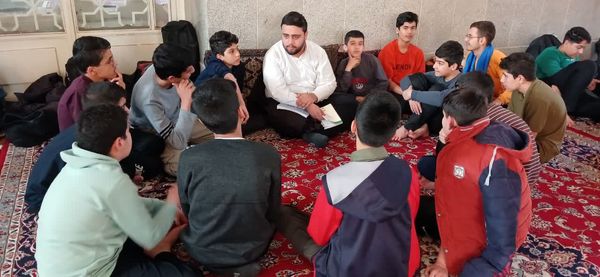 اعتکاف دانش‌آموزی مسجد مصلی اصفهان