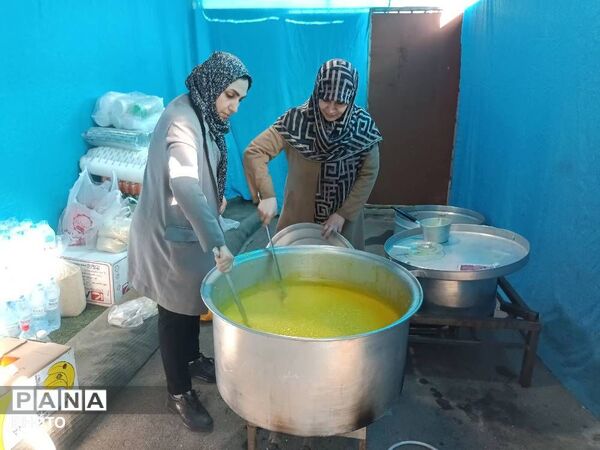 ضیافت صمیمیت در مدرسه شایستگان؛ افطاری‌ای به یادماندنی در مدرسه