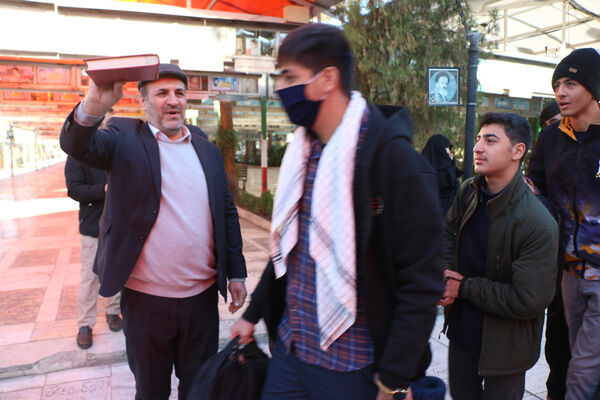اعزام دومین گروه از پسران دانش‌آموز قم به اردوی راهیان نور 