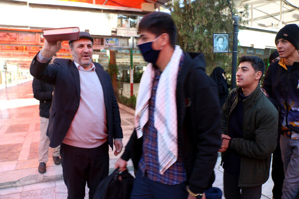 اعزام دومین گروه از پسران دانش‌آموز قم به اردوی راهیان نور 