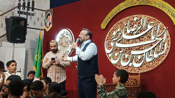 جشن میلاد امام رضا (ع) در مسجد الرضای نیشابور 