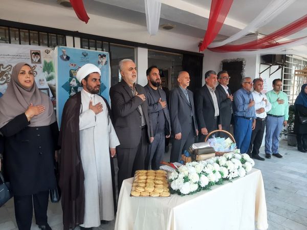 مانور بازگشایی مدارس عباس آباد 