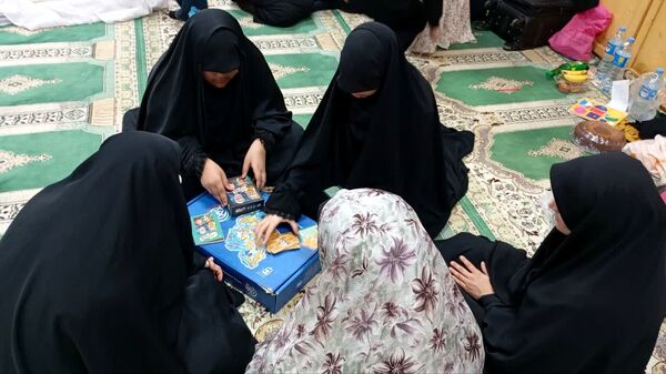 پیوند معنوی دانش آموزان و ایرانمون در اعتکاف
