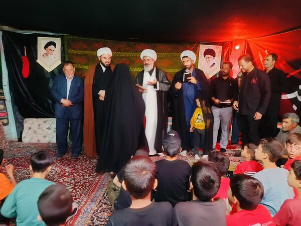 موکب علی اصغری فدافن میزبان امام جمعه کاشمر 