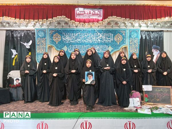 اجتماع بزرگ دختران سید علی در مهدیه شهرستان نیشابور 