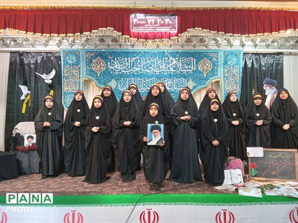 اجتماع بزرگ دختران سید علی در مهدیه شهرستان نیشابور 