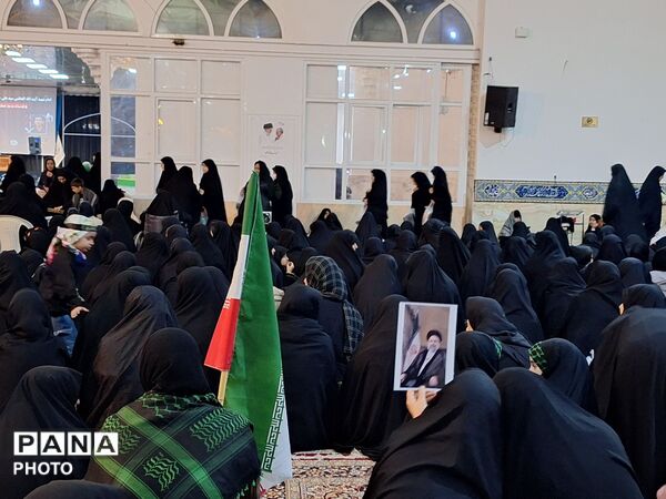 مراسم وداع با شهید پاسدار محمد صادق نظافتی در کاشمر