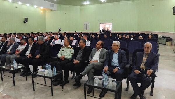 تجلیل از فرشتگان شجاع در اهر