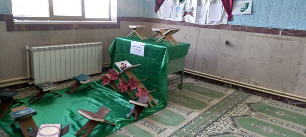 مراسم سوگواری ایام فاطمیه در مدارس بخش سراب میمه 