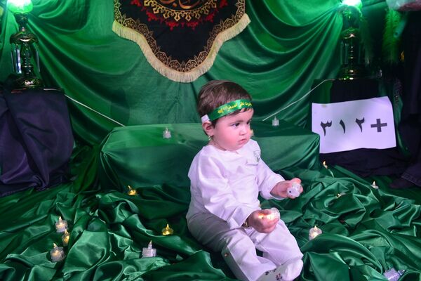 شیرخوارگان عهد سربازی امام‌زمان را در مصلی نسیم‌شهر بستند